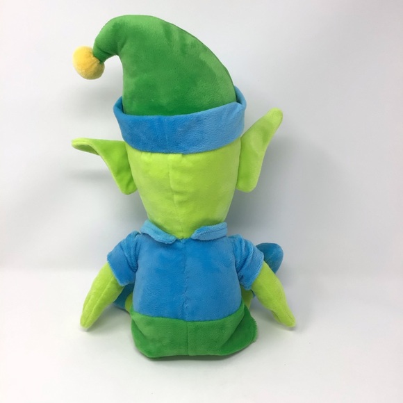 The Simpson Happy Green Elf Plush NWOT - Picture 6 of 9